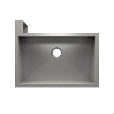 Home Refinements by Julien 005302 - Socialcorner Sink Undermount Flat Aprons Left Corner, Single 29X18X10