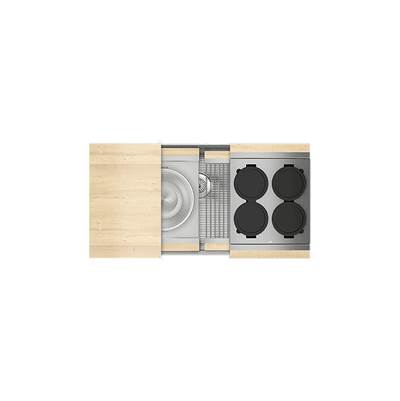 Home Refinements by Julien 005418 - Smartstation Sink Reveal Undermount, No Acc., Single 30X17X10