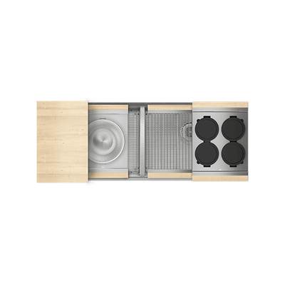 Home Refinements by Julien 005422 - Smartstation Sink Undermount, No Acc., Single 18X18X10