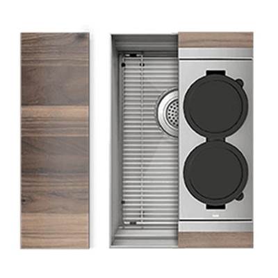 Home Refinements by Julien 005463 - Smartstation Sink Undermount, No Acc., Single 36X18X10