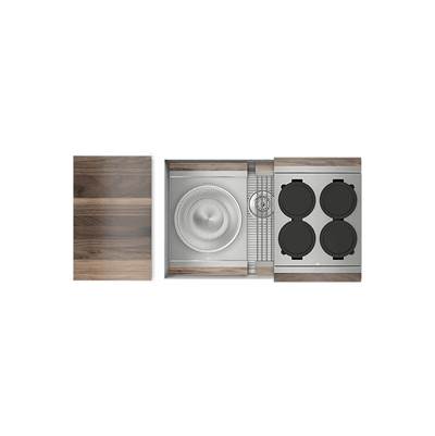 Home Refinements by Julien 005467 - Smartstation Sink Undermount, No Acc., Double L24X18X10 R24X18X10