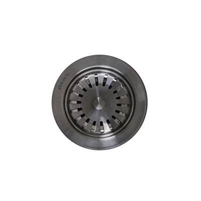 Home Refinements by Julien 100080 - Drain For Ss And Fireclay Sinks, Brushed Nickel, D.3-1/2