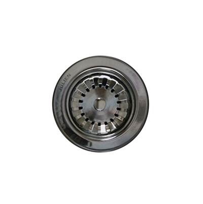 Home Refinements by Julien 100081 - Drain For Ss And Fireclay Sinks, Polished Chrome, D.3-1/2