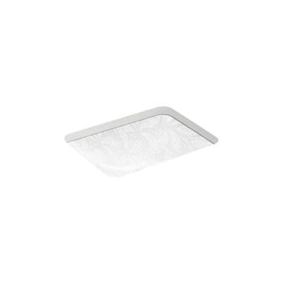 Kohler K-29471-FP1-0 - Sartoriale Paisley Caxton Rectangle Undermount Bathroom Sink