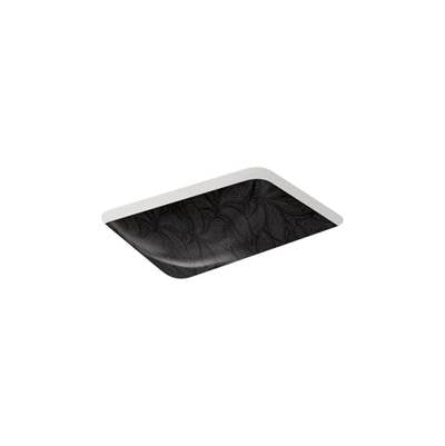 Kohler K-29471-FP2-7 - Sartoriale Paisley Caxton Rectangle Undermount Bathroom Sink