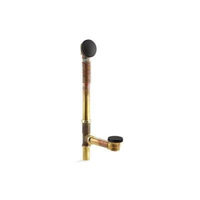 Kohler K-7259-BL - Clearflo Brass Toe Tap Bath Drain