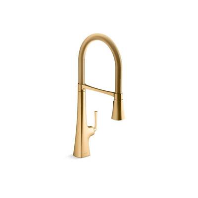Kohler K-22060-2MB - Graze Semi-Professional Kitchen Sink Faucet With Three-Function Sprayhead