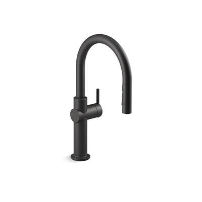 Kohler K-22974-WB-BL - Crue Touchless Pull-Down Kitchen Sink Faucet With Kohler Konnecte And Three-Function Sprayhead