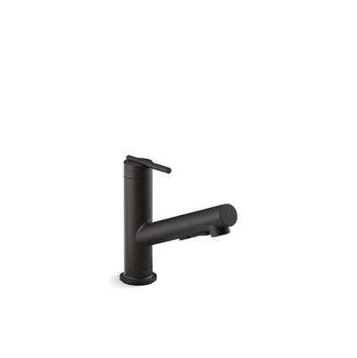 Kohler K-22976-BL - Crue Pull-Out Kitchen Sink Faucet With Three-Function Sprayhead