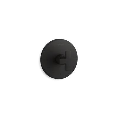 Kohler K-T73133-3-BL - Composed Mastershower Temperature Control Valve Trim With Cross Handle