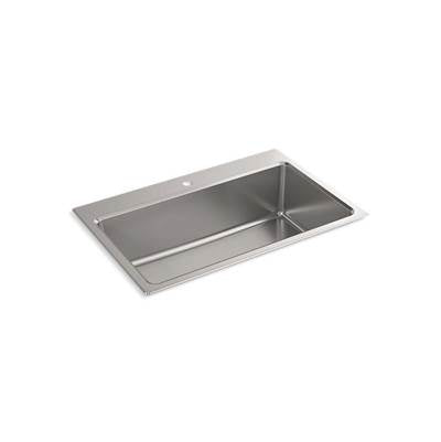 Kohler K-31466-1-NA - Prologue 33'' X 22'' X 9'' Top-Mount/Undermount Single-Bowl Kitchen Sink