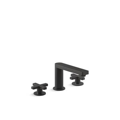 Kohler K-73060-3-BL - Composed Widespread Bathroom Sink Faucet With Cross Handles