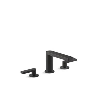 Kohler K-73060-4-BL - Composed Widespread Bathroom Sink Faucet With Lever Handles, 1.2 Gpm