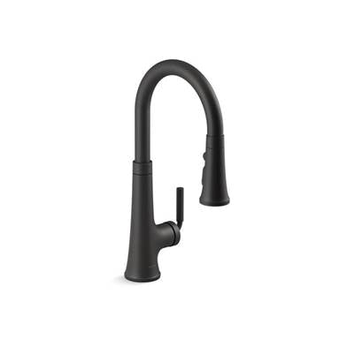 Kohler K-23764-BL - Tone Pull-Down Kitchen Sink Faucet With Three-Function Sprayhead