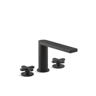 Kohler K-73081-3-BL - Composed Deck-Mount Bath Faucet With Cross Handles