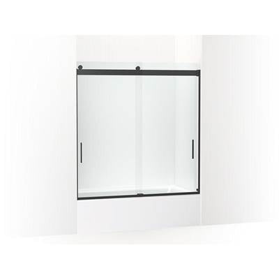 Kohler K-706000-L-BL - Levity 62'' H Sliding Bath Door With 1/4'' - Thick Glass