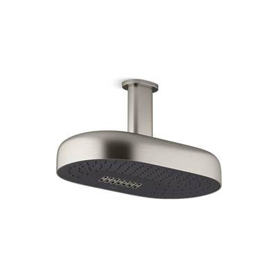 Kohler K-26295-G-BN - Statemente Oblong 14'' Two-Function Rainhead, 1.75 Gpm
