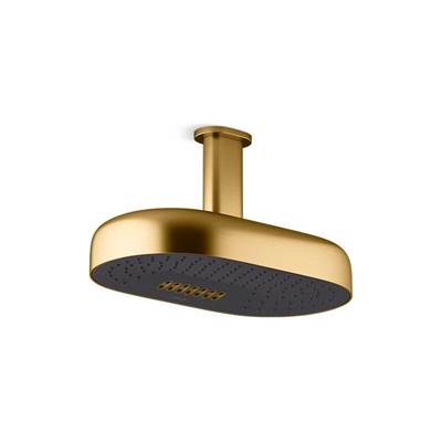 Kohler K-26295-2MB - Statemente Oblong 14'' Two-Function Rainhead, 2.5 Gpm