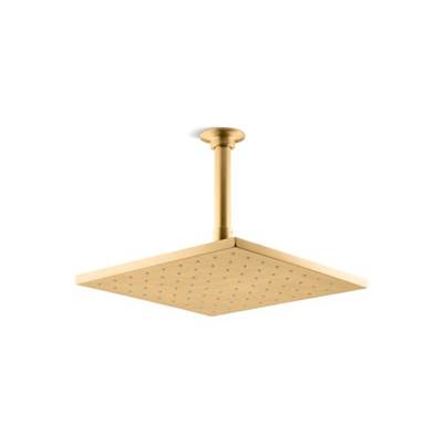 Kohler K-13696-G-2MB - Contemporary 10'' Square Single-Function Rainhead, 1.75 Gpm