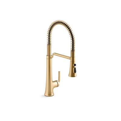 Kohler K-23765-2MB - Tone Semi-Professional Pull-Down Kitchen Sink Faucet With Three-Function Sprayhead