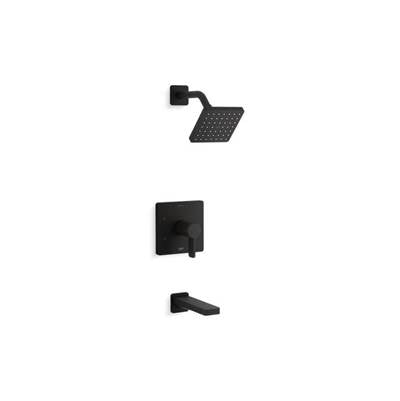Kohler K-TS23502-4-BL - Parallel Rite-Temp Bath And Shower Trim