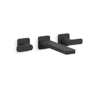 Kohler K-T23491-4-BL - Parallel Wall-Mount Bath Faucet Trim