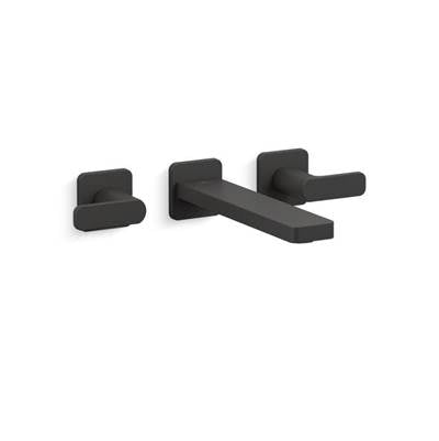 Kohler K-T27120-4-BL - Parallel Wall-Mount Bathroom Sink Faucet Trim