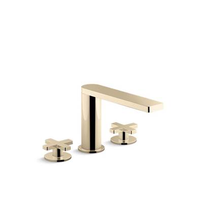 Kohler K-73081-3-AF - Composed Deck-Mount Bath Faucet With Cross Handles
