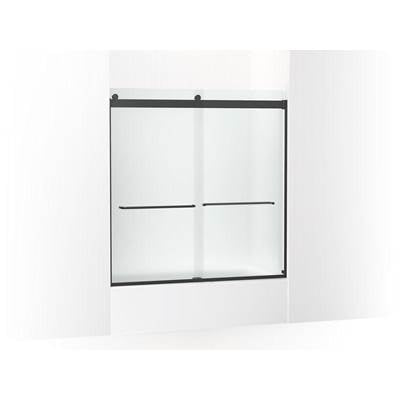 Kohler K-706004-D3-BL - Levity Sliding Bath Door, 62'' H X 56-5/8 - 59-5/8'' W, With 1/4'' Thick Frosted Glass