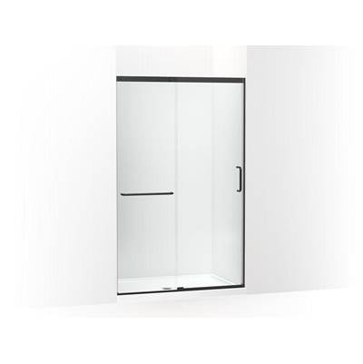 Kohler K-707613-8L-BL - Elatee Tall Sliding Shower Door, 75-1/2'' H X 44-1/4 - 47-5/8'' W, With Heavy 5/16'' Thick Crystal Clear Glass