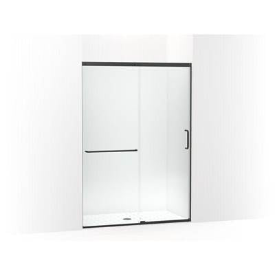 Kohler K-707614-8L-BL - Elatee Tall Sliding Shower Door, 75-1/2'' H X 50-1/4 - 53-5/8'' W, With Heavy 5/16'' Thick Crystal Clear Glass