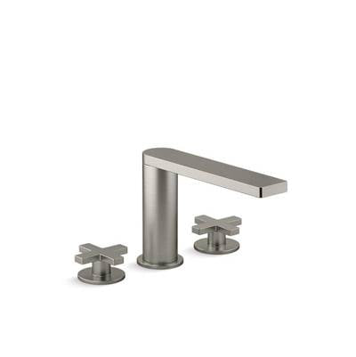 Kohler K-73081-3-BN - Composed Deck-Mount Bath Faucet With Cross Handles
