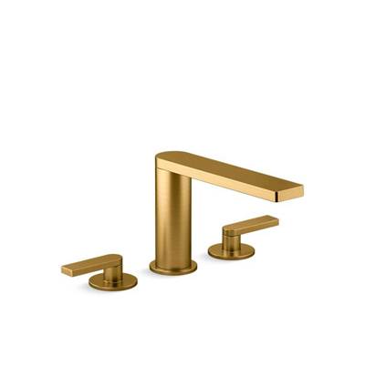 Kohler K-73081-4-2MB - Composed Deck-Mount Bath Faucet With Lever Handles