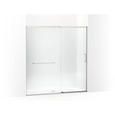 Kohler K-707617-8L-MX - Elatee Tall Sliding Shower Door, 75-1/2'' H X 68-1/4 - 71-5/8'' W, With Heavy 5/16'' Thick Crystal Clear Glass