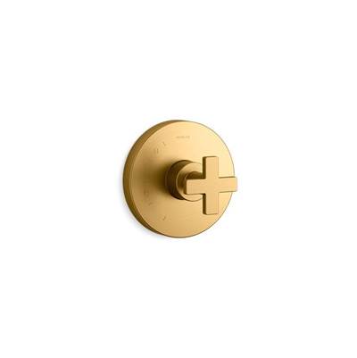Kohler K-TS73115-3-2MB - Composed Rite-Temp Valve Trim With Cross Handle