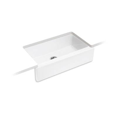 Kohler K-6546-0 - Dickinson 33'' X 19-9/16'' X 8-5/8'' Undermount Single-Bowl Farmhouse Kitchen Sink