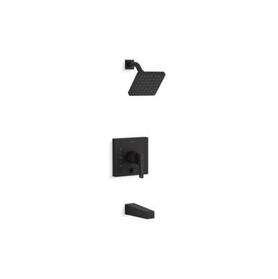 Kohler K-T99763-4-BL - Honesty Rite-Temp Bath And Shower Trim Kit With Push-Button Diverter, 2.5 Gpm