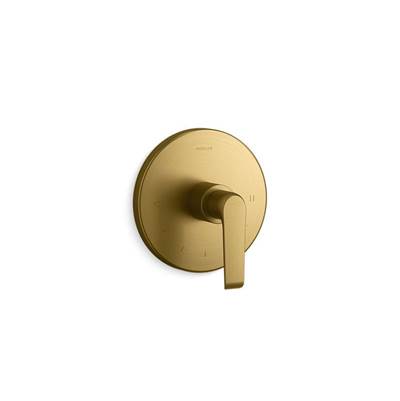 Kohler K-T97022-4-2MB - Avid Temperature Control Valve Trim With Lever Handle