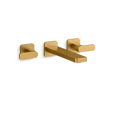 Kohler K-T27120-4-2MB - Parallel Wall-Mount Bathroom Sink Faucet Trim