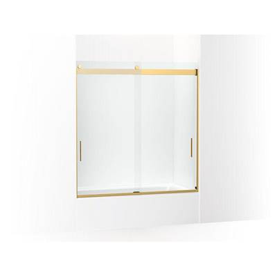 Kohler K-706000-L-2MB - Levity 62'' H Sliding Bath Door With 1/4'' - Thick Glass