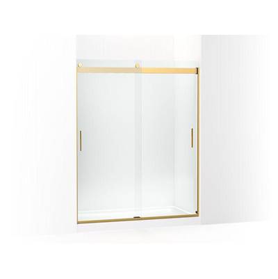 Kohler K-706009-L-2MB - Levity Sliding Shower Door, 74'' H X 56-5/8 - 59-5/8'' W, With 1/4'' Thick Crystal Clear Glass