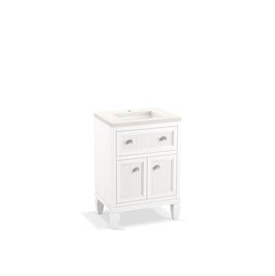 Kohler K-33535-ASB-0 - Hearthaven 24'' Bathroom Vanity Cabinet With Sink And Quartz Top