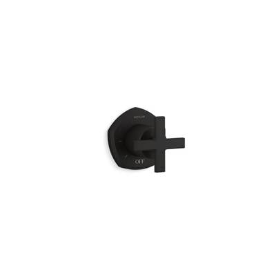 Kohler K-T27041-3-BL - Occasione Mastershower Volume Control Valve Trim With Cross Handle