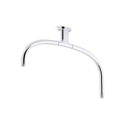 Kohler K-26305-CP - Statemente Ceiling-Mount Single-Function Dual Rainhead Arm