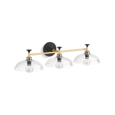 Kohler K-31770-SC03-BML - Tonee 31'' Three-Light Sconce