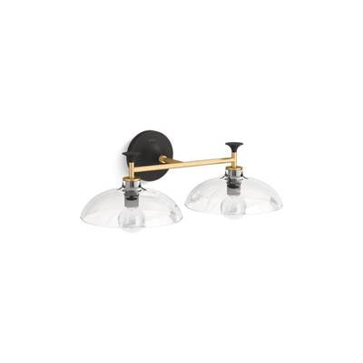 Kohler K-31769-SC02-BML - Tonee 20'' Two-Light Sconce
