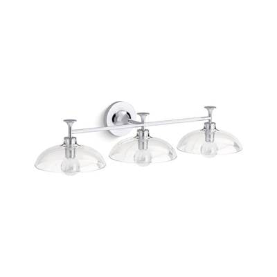 Kohler K-31770-SC03-CPL - Tonee 31'' Three-Light Sconce