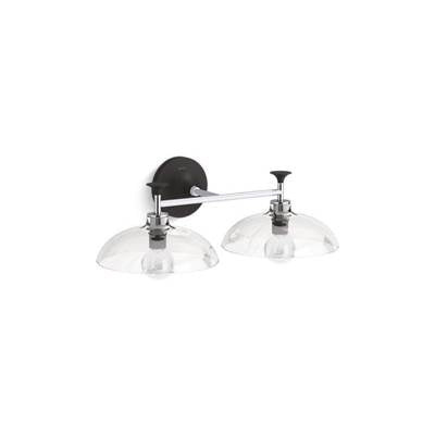 Kohler K-31769-SC02-CBL - Tonee 20'' Two-Light Sconce