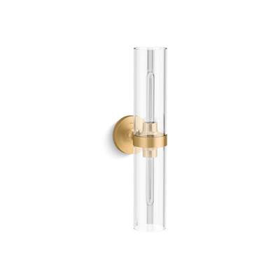 Kohler K-27263-SC02-2GL - Purist 22'' Two-Light Sconce