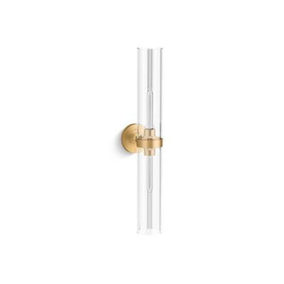 Kohler K-27264-SC02-2GL - Purist 29-1/2'' Two-Light Sconce